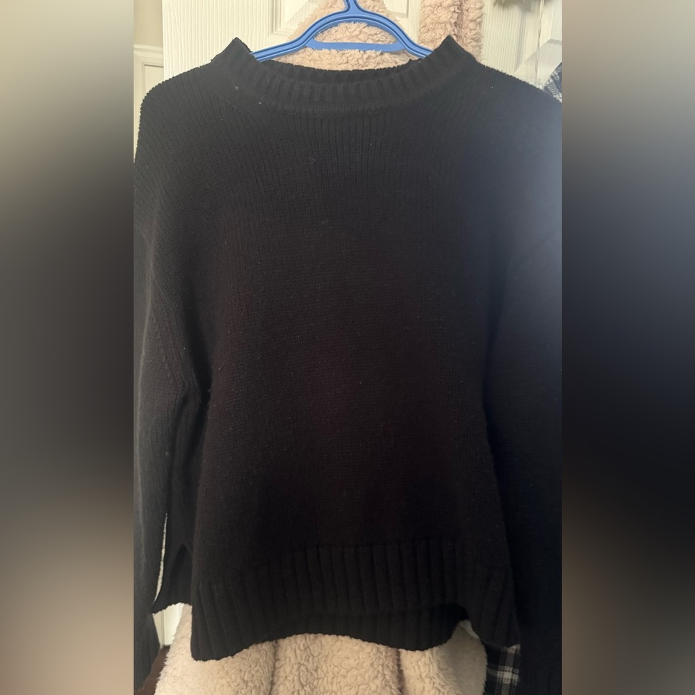 Zara Knit Black Sweater